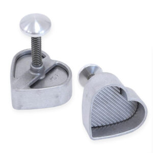 Burgerpresse Patty Maker Herzform Aluminium 100 × 85 mm